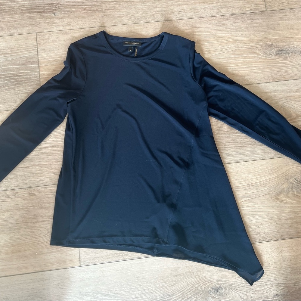 Donna Karen - women’s navy blouse (size s)